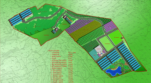 淄博生态农业观光园，淄博农业观光园设计，山东农业生态园规划